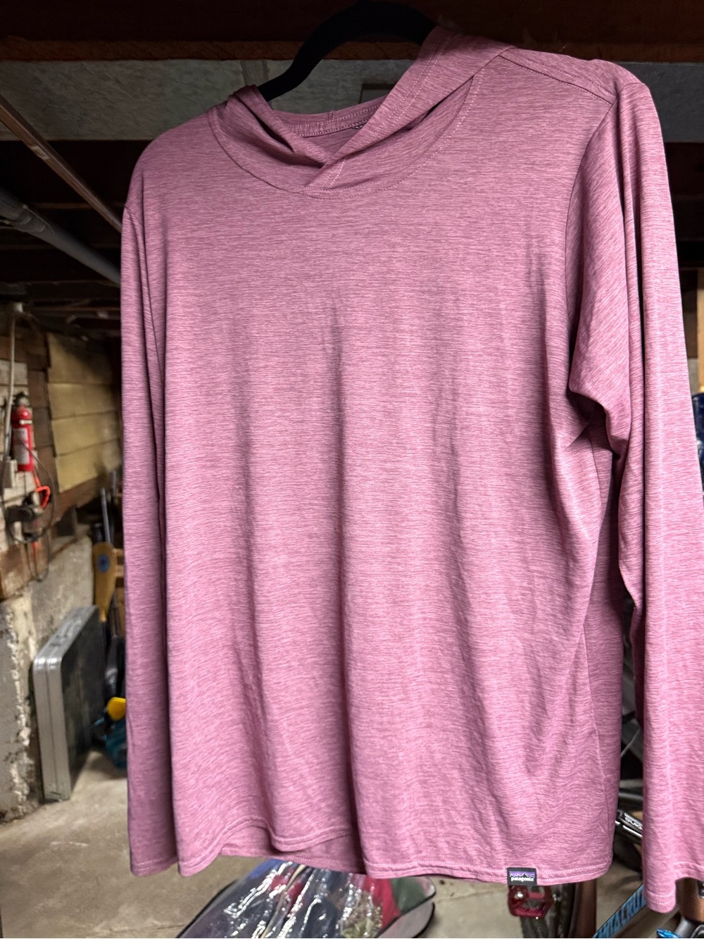 Women’s Lightweight Long-Sleeve Hoodie - Pink capilene cool daily sun hoodie